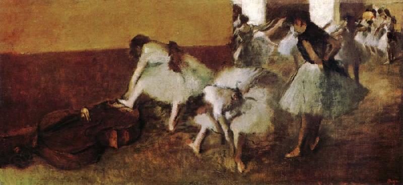 Edgar Degas A picture of Russian dance Germany oil painting art